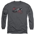 thumbnail image 1 of BSG & Galactica Adult Cotton Long Sleeve 18-1 T-Shirt, Charcoal - Medium, 1 of 1