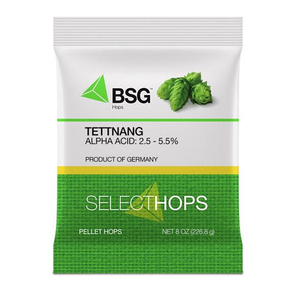 BSG SELECTHOPS Tettnang Hops Pellets, 8 oz