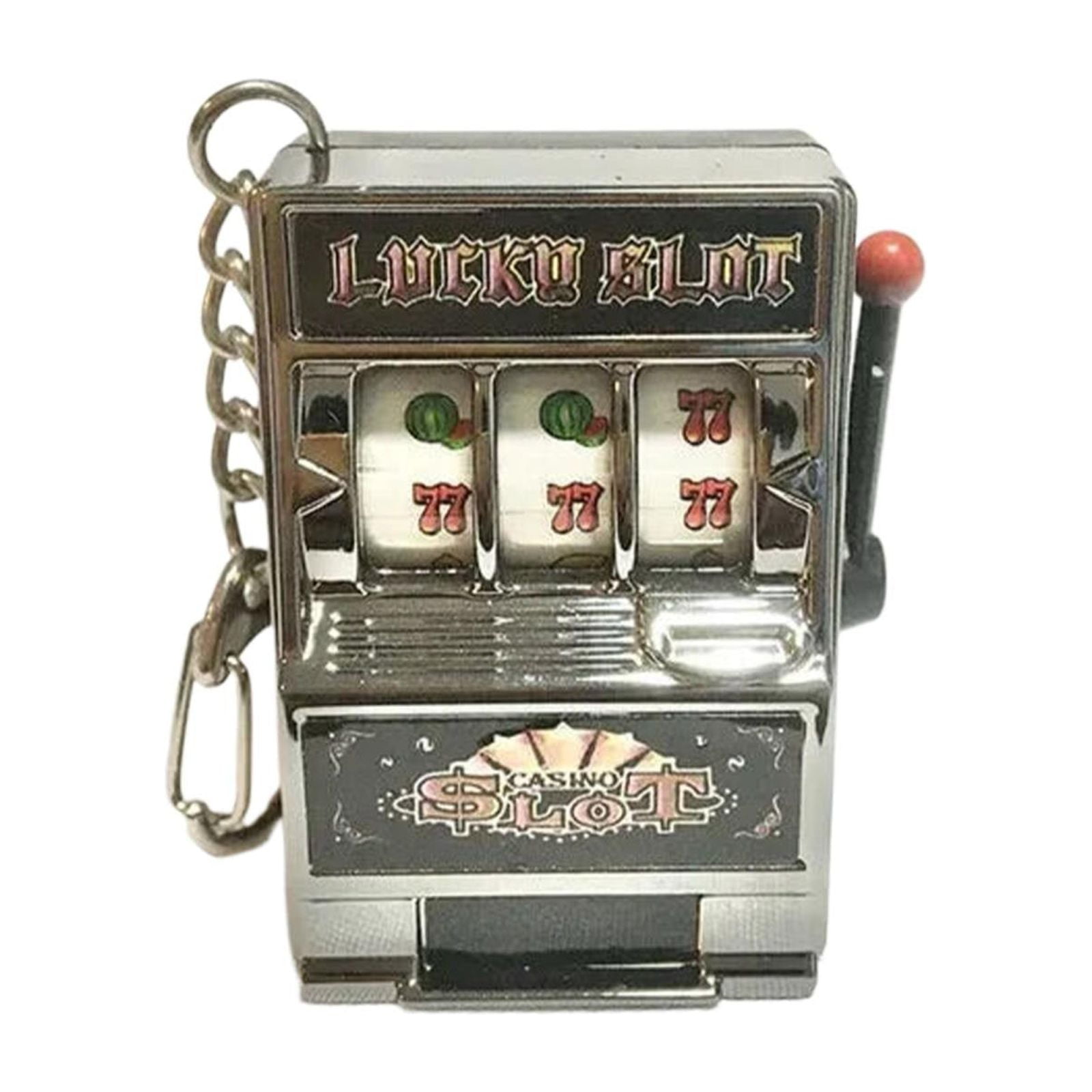 BSGSH Clearance Hangers Pendant, Silver Fruit Machine Frenzy Keychain ...