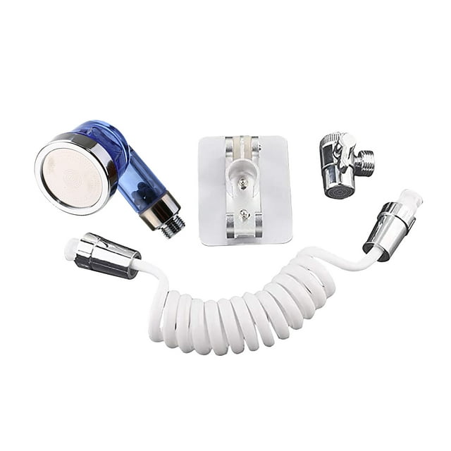 BSGSH Clearance Shower Head Handheld Shower Set (Plastic) Blue Faucet