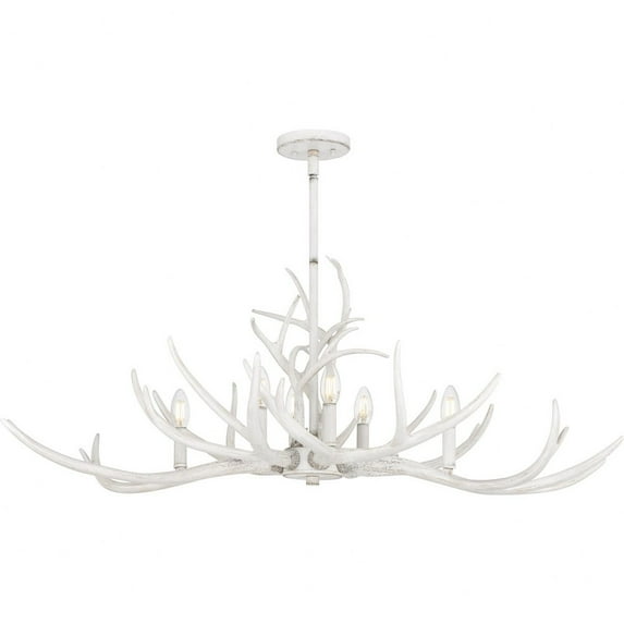 Quoizel Lighting - Brosh - 6 Light Linear Chandelier In Traditional Style-16