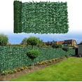 thumbnail image 1 of BSHAPPLUS® 39"x157" Ivy Privacy Fence Screen,Faux Ivy Leaf Artificial Hedges Fence,Artificial Leaf Fence,Greenery Wall Panel Decoration for Garden, Decor, Balcony, Patio, Indoor, 1 of 11