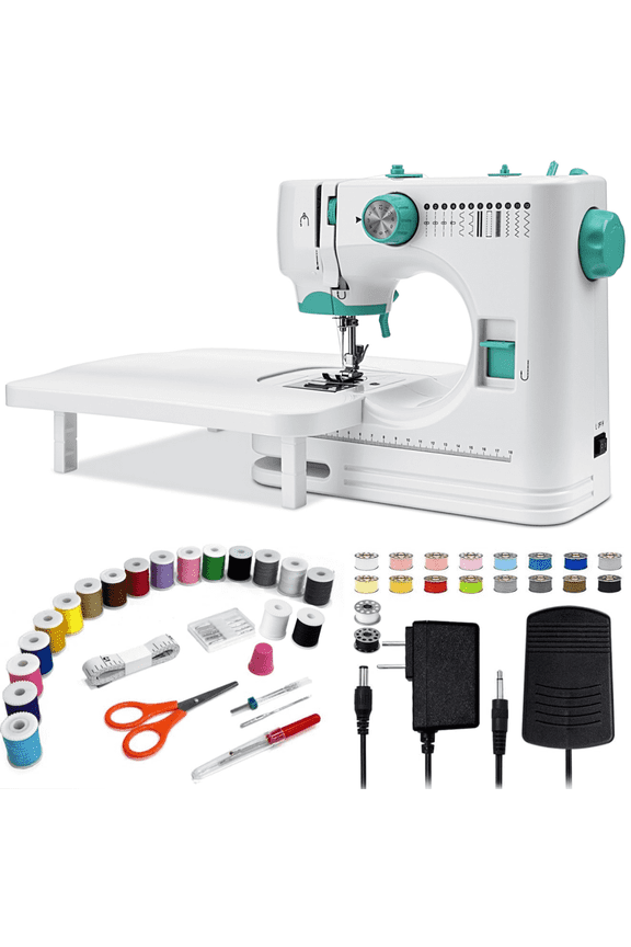 ® Portable Sewing Machine,57 Piece Handheld Electric Sewing Machines Kit,12 Stitch Patterns Mini Sewing Machine for Beginners Kids,Household Multifunctional Crafting Mending Machine