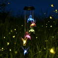 thumbnail image 1 of BSHAPPLUS® Wind Chimes, Solar Hummingbird Wind Chimes Waterproof Outdoor Lights Color Changing LED for Party Night Garden Birthday Gifts, 1 of 8