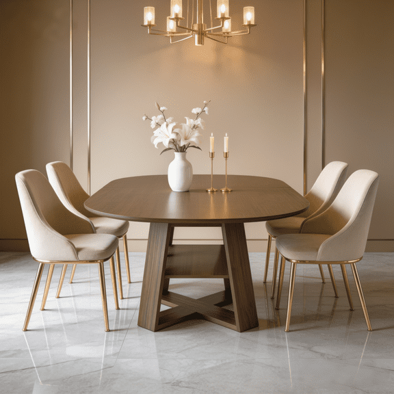 BSHTI Extendable Dining Table with Storage Shelf, MDF with Walnut Grain, Retractable Design Seats 4-6, Easy Assembly