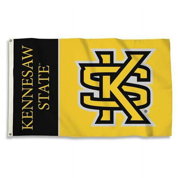 Kennesaw State Owls 3' X 5' Flag with Grommets