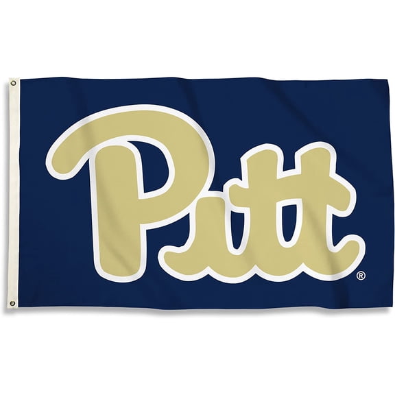 Pitt Panthers 3' X 5' Flag with Grommets