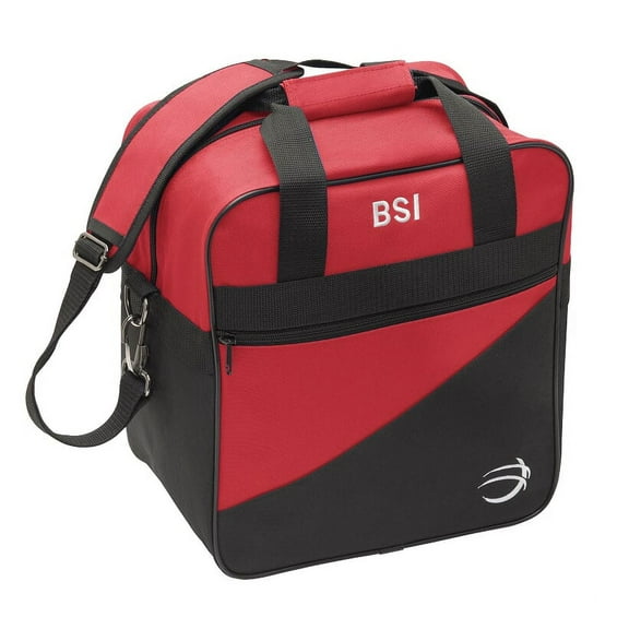 BSI Solar III Single Ball Bowling Bag - Black/Red