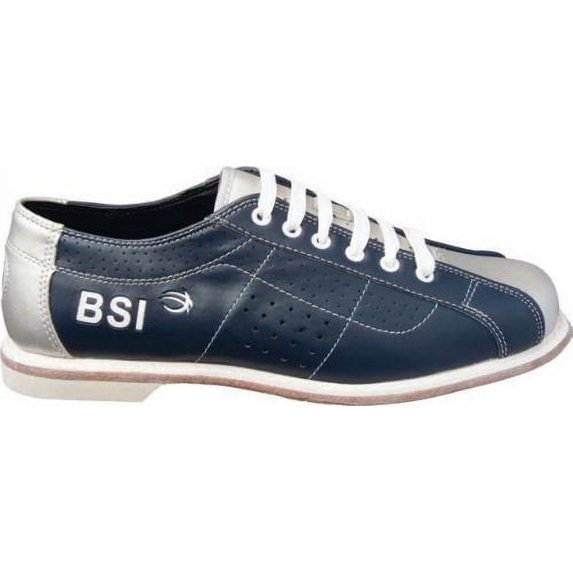 BSI Womens Blue/Silver Rental Shoe - Shoe Size: 08 1/2