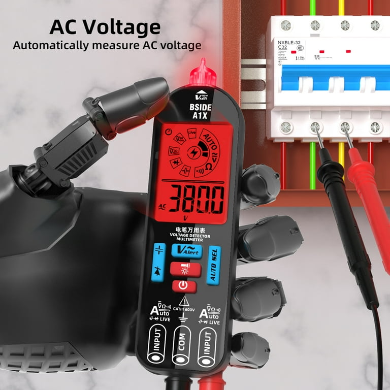 Test live 2024 wire with multimeter