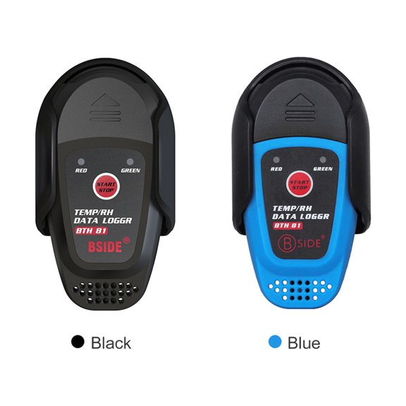 BSIDE Portable USB Humidity and Temperature Data Logger, Digital RH TEMP Recorder Thermometer Hygrometer for PC, 16384 Data Points, PDF Export, -40 to 158F[cite: 1]