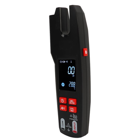 BSIDE U6 DC AC Clamp Meter Digital Color Screen High Accuracy Multimeter with VFC Function for Electrical Testing, Automotive Troubleshooting, and Home Repair (9.06 inches / 23.00 cm)