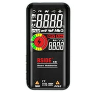 BSIDE Voltmeter ، مقياس الجهد Ohmmeter Test S10 9999 LCD Ohmmeter Test Resistance Display Voltmeter Ohmmeter 9999 LCD Continuity NCV Live Diode Continuity NCV Live Line NCV Live Line HUIOP