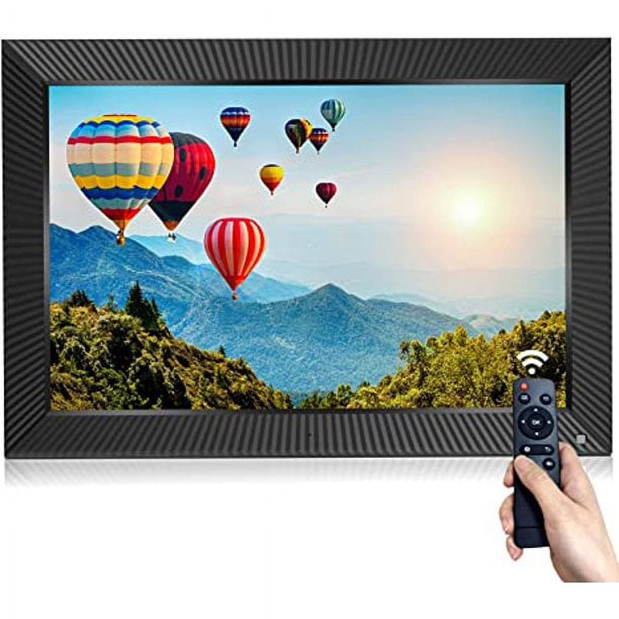 BSIMB 21 Inch Large Digital Picture Frame, Electronic Digital Photo Frame with IPS Touch Screen