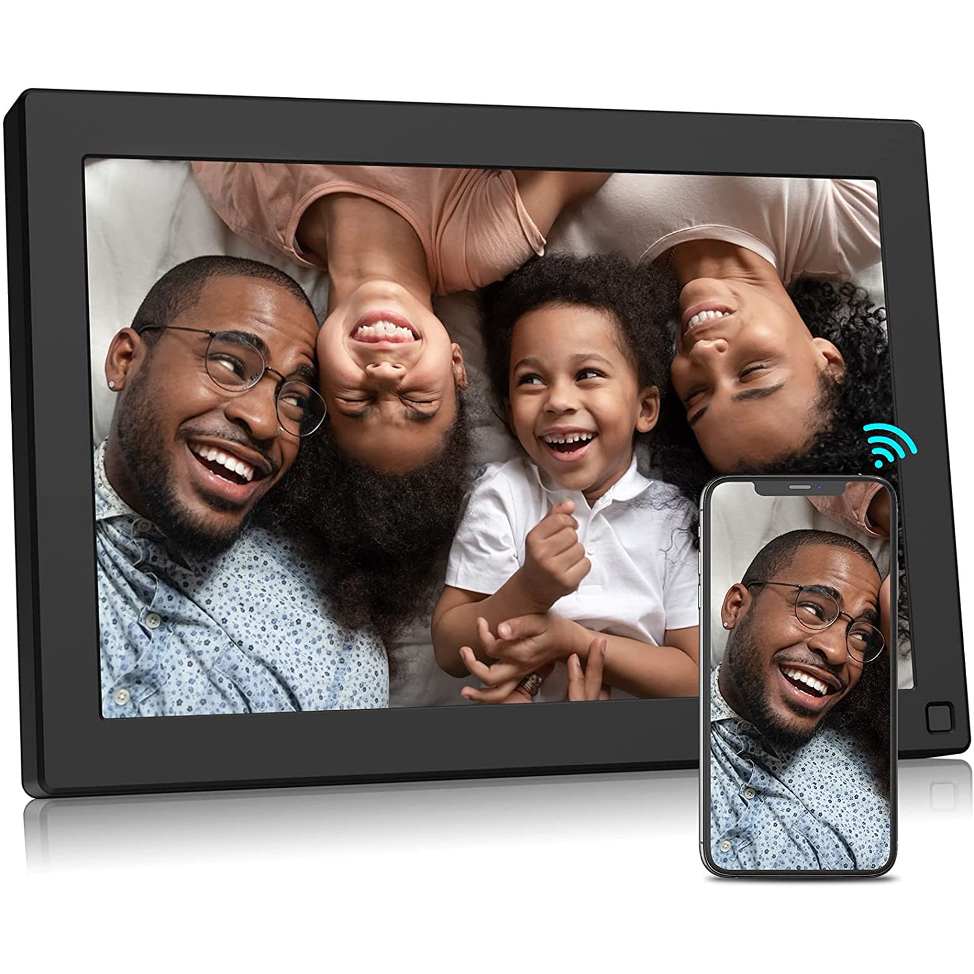BSIMB 32GB 10.1 inch Digital Picture Frame Wifi, Digital Photo Frame 1280x800 IPS Touch Screen