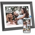 thumbnail image 1 of BSIMB 32GB 2K WiFi Digital Photo Frame 11 Inch, 2176x1600 Ultra-Clear IPS Display, Smart Electronic Picture Frame, Easy to Share Photos & Videos via App or Email, Auto-Rotate, Gift for Grandparents, 1 of 7