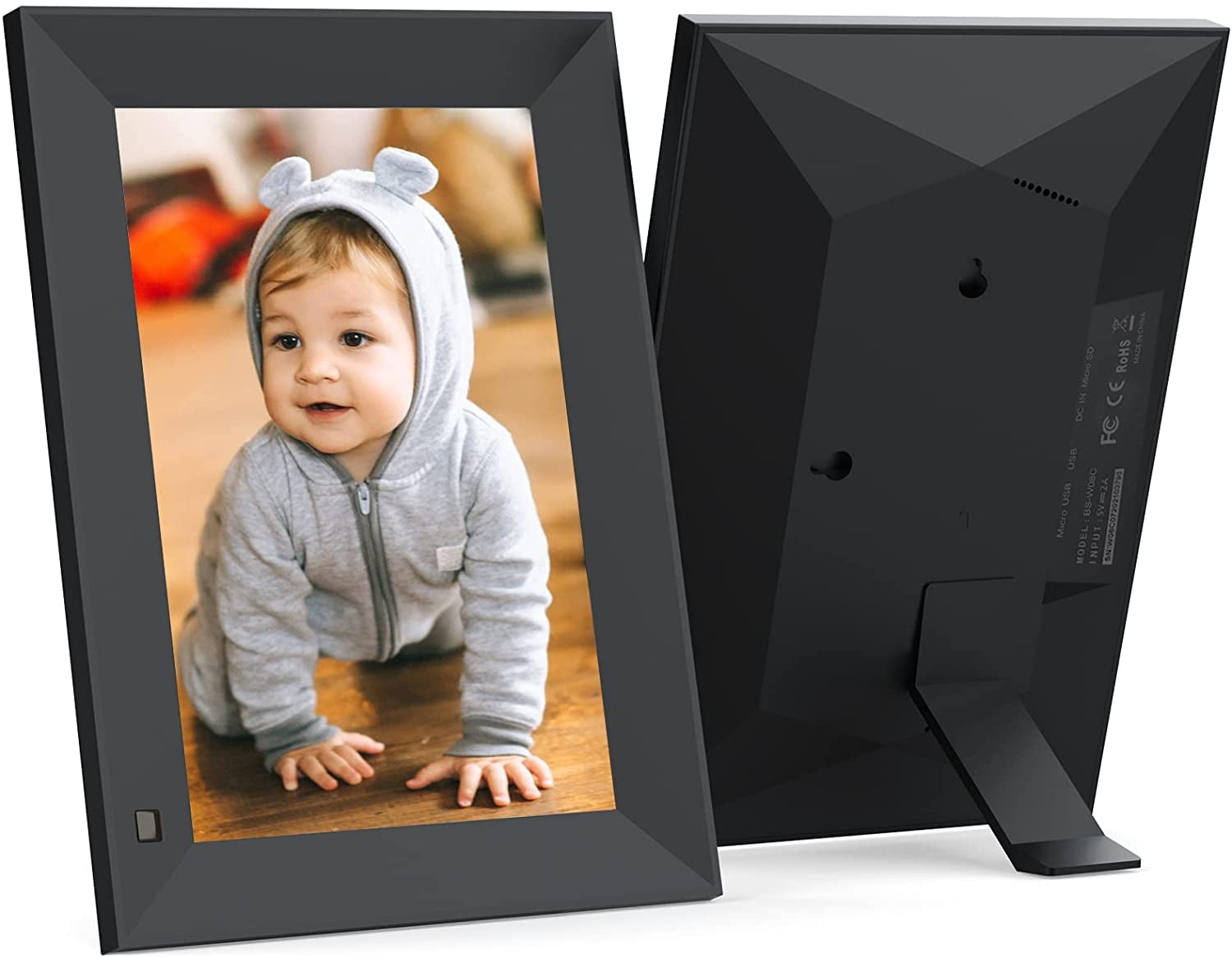 BSIMB 32GB 8 inch WiFi Digital Picture Frame, Digital Photo Frame HD