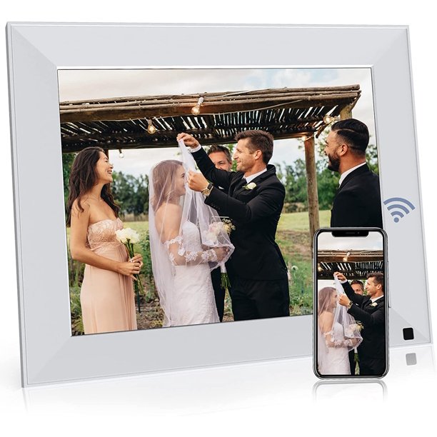 BSIMB 9 inch Smart WiFi Digital Photo Frame 16GB, Electronic Picture