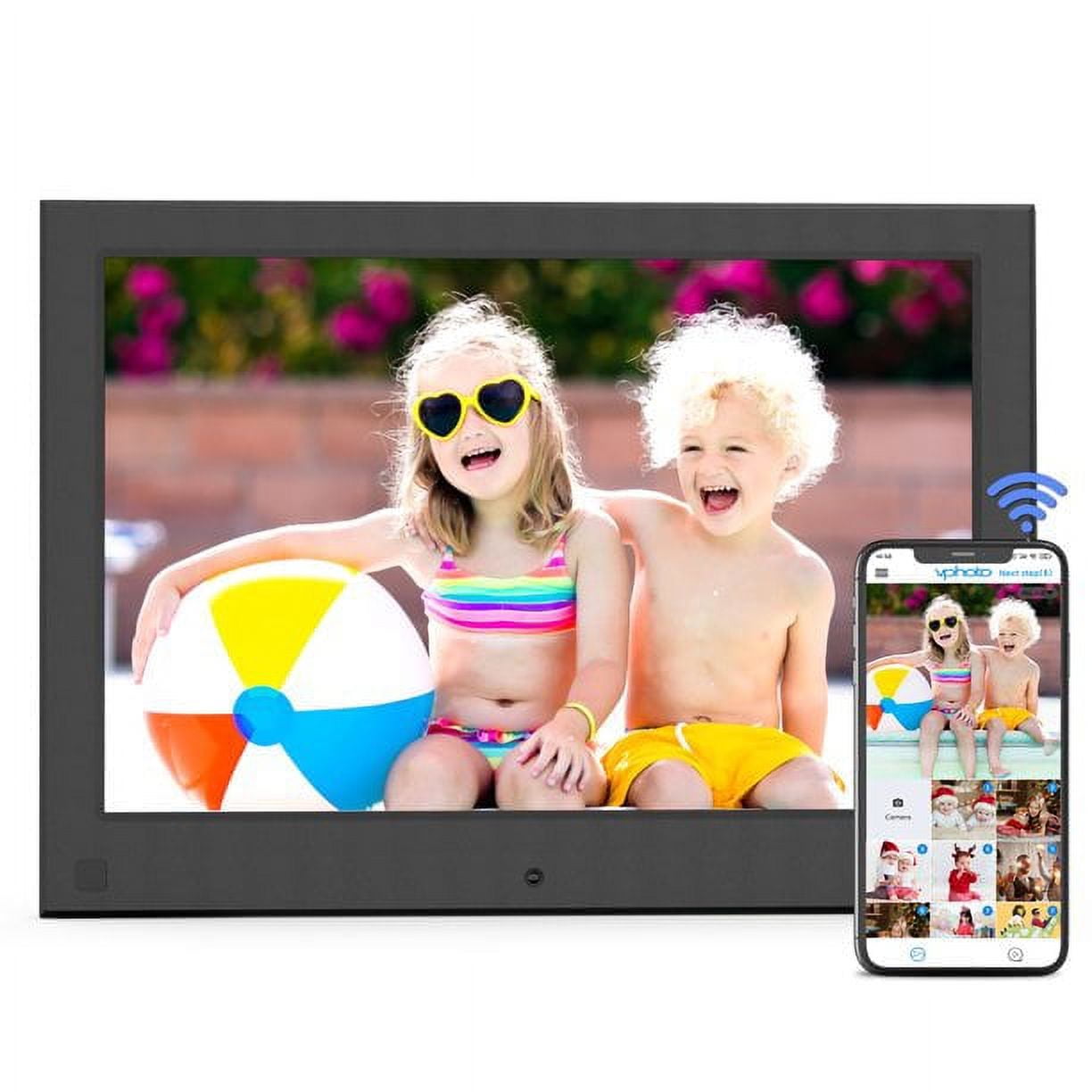 BSIMB WiFi 8 Inch Digital Photo Frame 16GB 1280x800 IPS Screen with