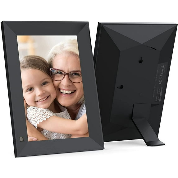 BSIMB WiFi Digital Picture Frame 8 Inch Digital Photo Frame 16GB 1280x800 IPS Touch Screen Motion Sensor, Upload Photos/Videos via App, Email, Portrait and Landscape