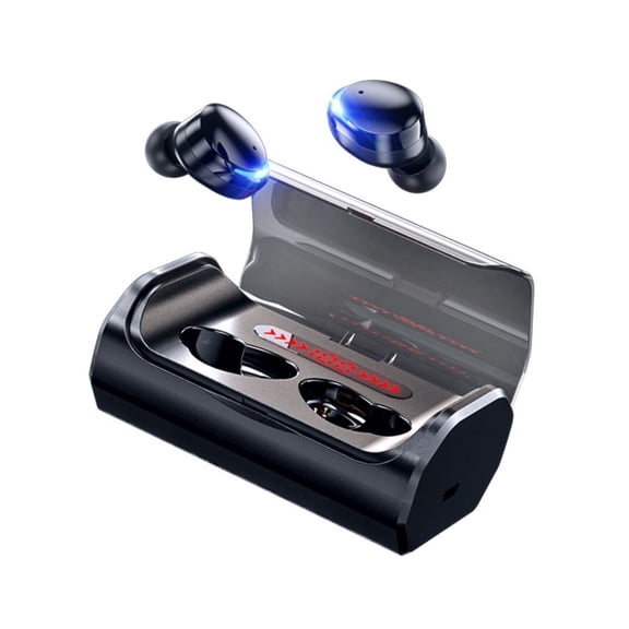BSINFN New Trendy Smart Tech Wireless Stereo Double Channel Tws Earphones Digital Display Business Bluetooth Earphones