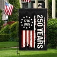 thumbnail image 1 of BSJJY 250 Years America Garden Flag, America 250th Anniversary Banner USA 4th of July Patriotic Freedom Yard Sign Double-Sided Waterproof Flag 12x18 Inch (A), 1 of 6