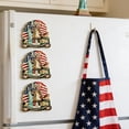 thumbnail image 1 of BSJJY 250th Independence Day USA Metal Fridge Magnet, US Bicentennial Commemorative Souvenir Patriotic Strong Magnetic Sticker for Kitchen Refrigerator Decor, 1 of 7