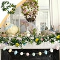 thumbnail image 1 of BSJJY 70.87Inch Easter Eggs Garland, Artificial Spring Floral Vine Faux Greenery Leaves Garland for Mantle,Fence,Stairway,Wedding Arch,Hanging Basket, 1 of 9