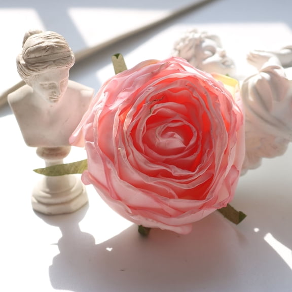 BSJJY Artificial Flowers Box Set, DIY Bouquets Centerpieces Faux Flowers Combo for Wedding Flowers with Leaves and Stems Floral Arrangements Bridal Baby Shower Home Decor