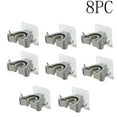 thumbnail image 1 of BSJJY Broom Holder, Garden Tool Organizer Mop, Broom Holder Wall Mount, Garden Tool Organizer, Closet Storage, Kitchen Rack, Home Organization and Garage Organizer for Rake or Mop Handles, 8pc, 1 of 1