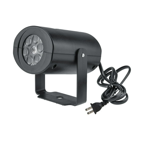 BSJJY Christmas LED Mini USB Stage Projection, US Plug, 12 Patterns, RGB Rotating Christmas Projection Lamp, Party Decor