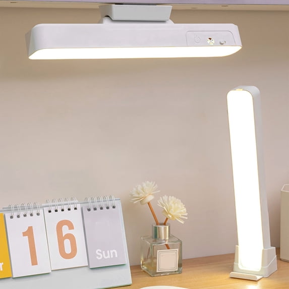 BSJJY Desk Light Bar Rechargeable Led, Separable Mirror Lights for Makeup Under Desk Light Magnetic Light Bar for Wall Desk Reading Cabinet Closet, 1pc