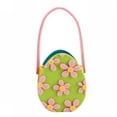 thumbnail image 1 of BSJJY Felt Easter Baskets, Easter Egg Hunt Baskets with Handles, Easter Egg Baskets Easter for Egg Hunting Easter Egg Baskets for Easter Party Decor Supplies (Green), 1 of 1