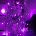 thumbnail image 1 of BSJJY Halloween Decorations Spider Web Lights, 60 LED 8 Modes Solar Operated Waterproof Net Lights with Black Spider, Halloween Indoor Outdoor Décor for Home Yard Garden Window, 1pc, 1 of 8