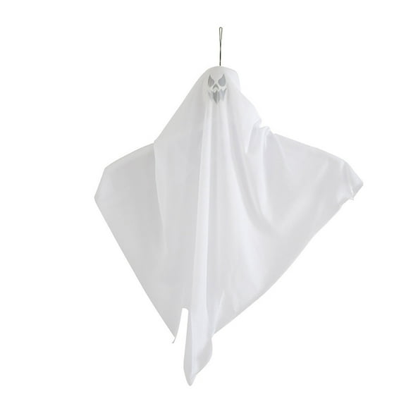 BSJJY Halloween Hanging Ghosts for Yard Tree Haunted House Decor Ghosts for Trees Halloween Hanging Spooky Ghost Props for Indoor/Outdoor Decorations, 1pc