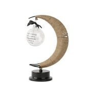 BSJJY Moon Lamp, Moon Lights for Bedroom, USB Boho Table Lamp, Magic Kids Night Lights for Bedroom, Crescent Half Moon Night Light, Boho Battery Operated Lamp, Enchanted Lunar Lamp, 1pc