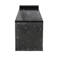 thumbnail image 1 of BSJJY Table Runner Polyester Mirror Sequin Checkered Shiny Glitter Party Decor for Wedding Birthday Banquet Home Table Setting Black, 1 of 5