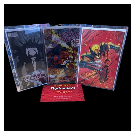 BSM Collectibles - Comic Book Top Loaders (3 pack )