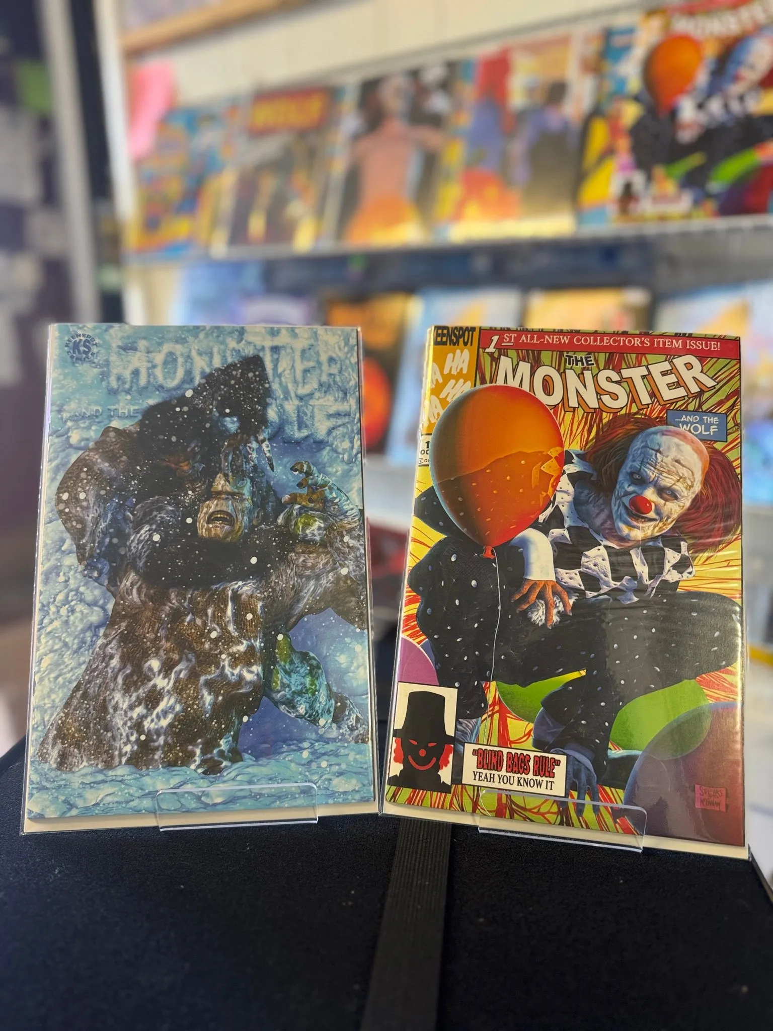 BSM Collectibles Comic Book combo -MARK SPEARS MONSTERS THE MONSTER ...