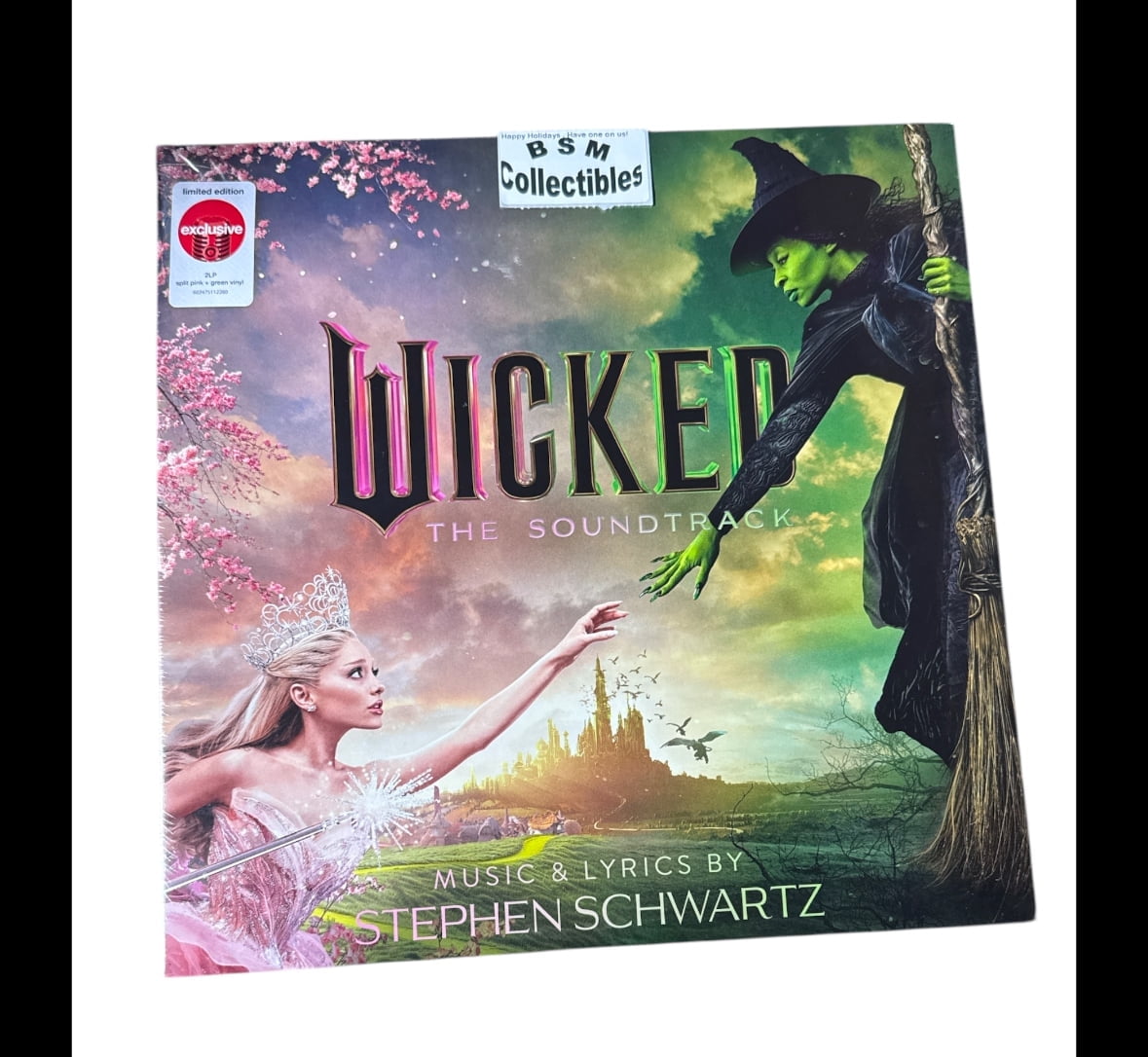 レア限定カラーレコード Wicked The Soundtrack 2LP BSM Collectibles - WICKED The Soundtrack Limited Edition 2LP