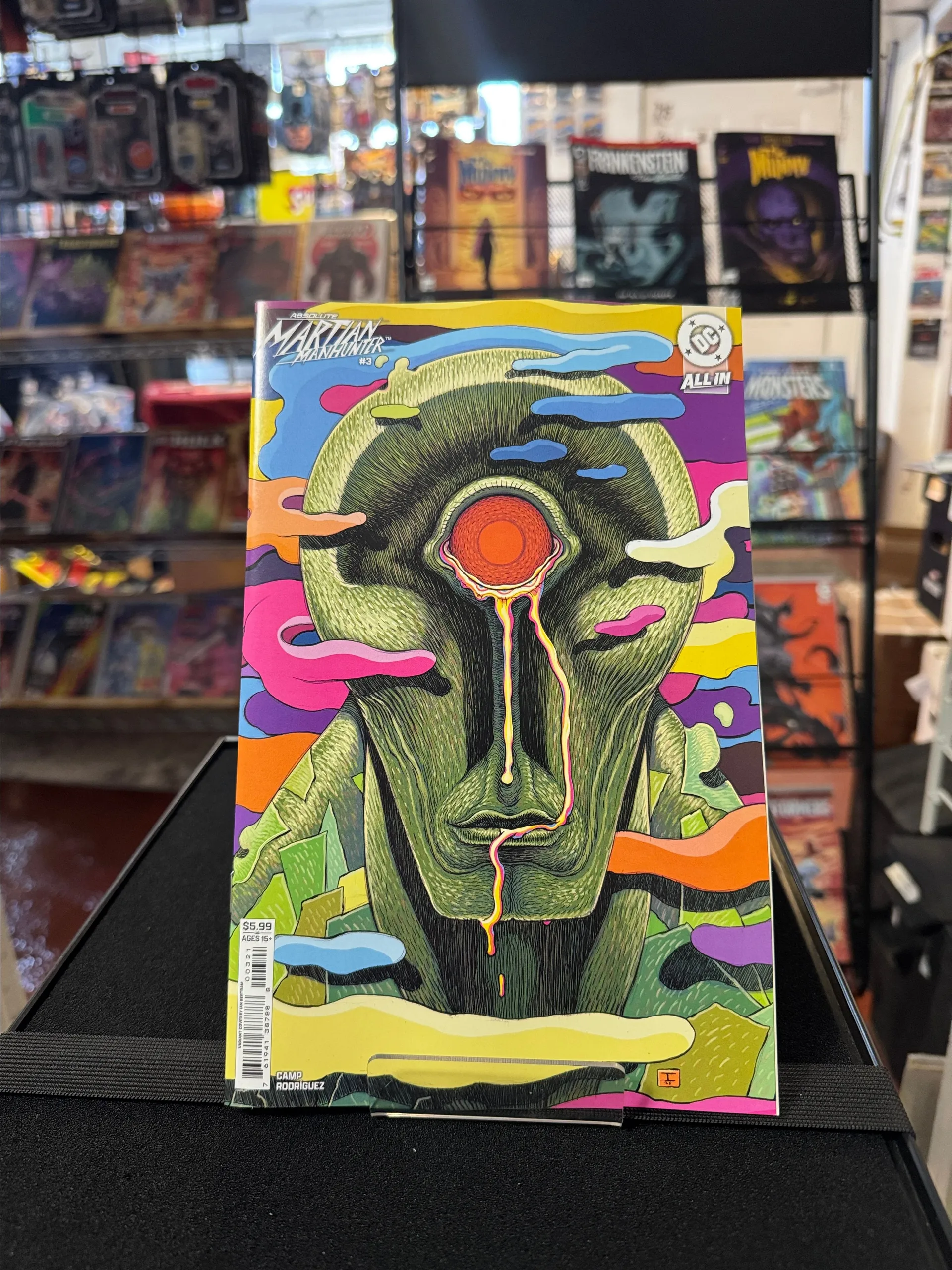 BSM Collectibles offers : ABSOLUTE MARTIAN MANHUNTER #3 CVR B IAN BERTRAM CARD STOCK VARIANT FIRST PRINT (with bag & board service )