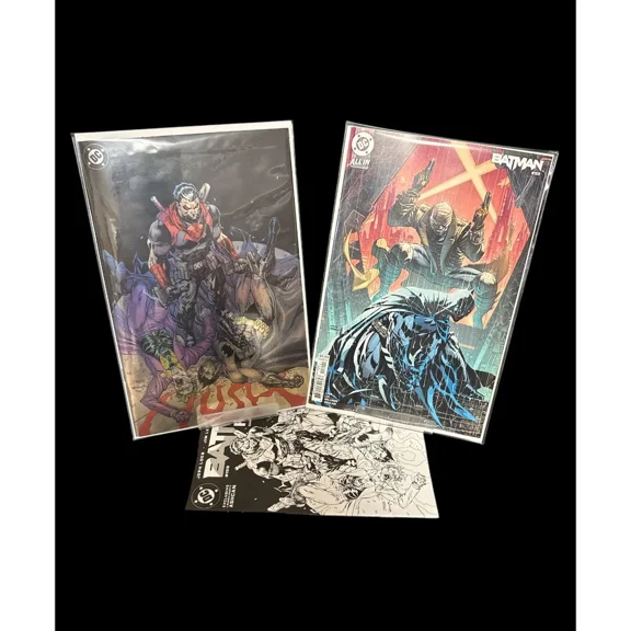 BSM Collectibles offers this - DC Comics BATMAN #159 3 Book Bundle ( HUSH ) FOIL , Trade, & Ashcan