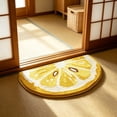 thumbnail image 1 of BSMAT Semicircle Fruit Mat, 16" x 24 " Cute Absorbent Anti-Slip Shower Mat, Summer Welcome Mat for Bathroom Doorway Kitchen Bedroom Bathtub Rug, 1 of 6