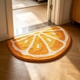 thumbnail image 1 of BSMAT Semicircle Fruit Mat, 16" x 24 " Cute Absorbent Anti-Slip Shower Mat, Summer Welcome Mat for Bathroom Doorway Kitchen Bedroom Bathtub Rug, 1 of 7