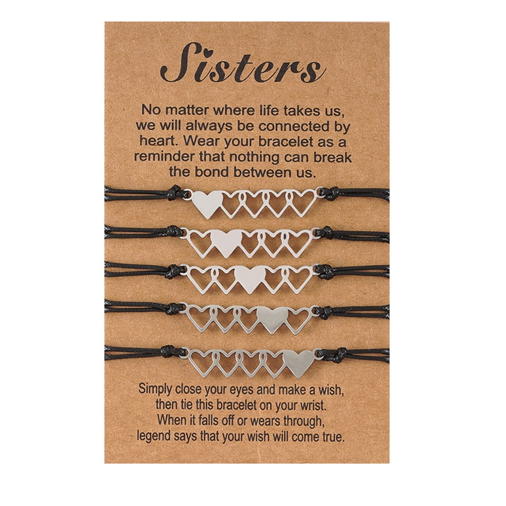 Customized Braided Wax Thread Bracelet X Bracelet; Five Pattern