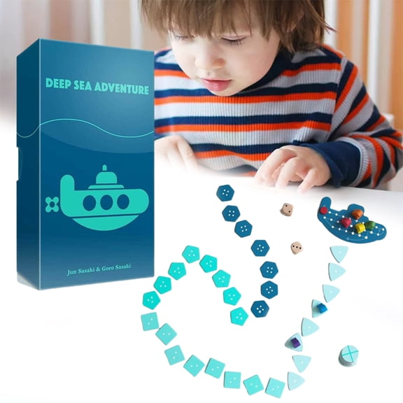 BSMEAN English Version Deep Sea Adventure Game Deep Sea Adventure Board Game Funny Cards Party Games Party Games