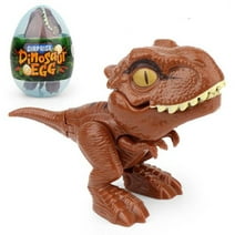 BSMEAN Finger Dinosaur Joint Movable Cute Little Dinosaur Toy Tyrannosaurus Rex Dinosaur Egg Model Toy