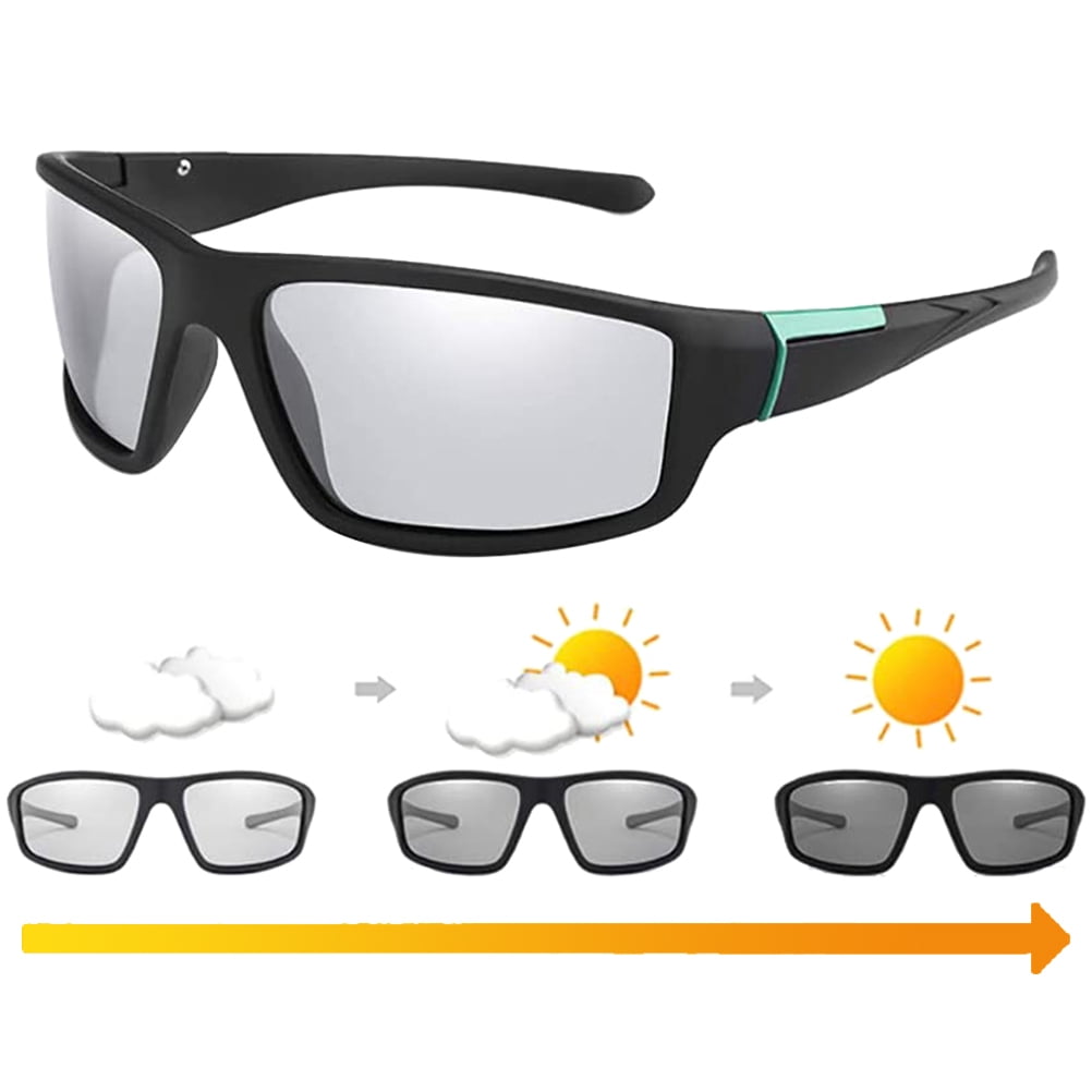 BSMEAN Men S Color Changing Polarized Sunglasses Uv400 Uv