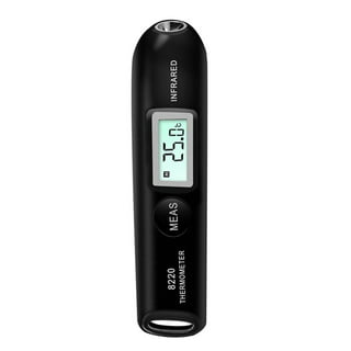 Non-Contact Digital Infrared Laser Thermometer Household BBQ Meat Milk Food  LCD Kitchen Temperature Gun Measuring Tools 200℃/550℃ Max Electronic  Industrial Thermometers