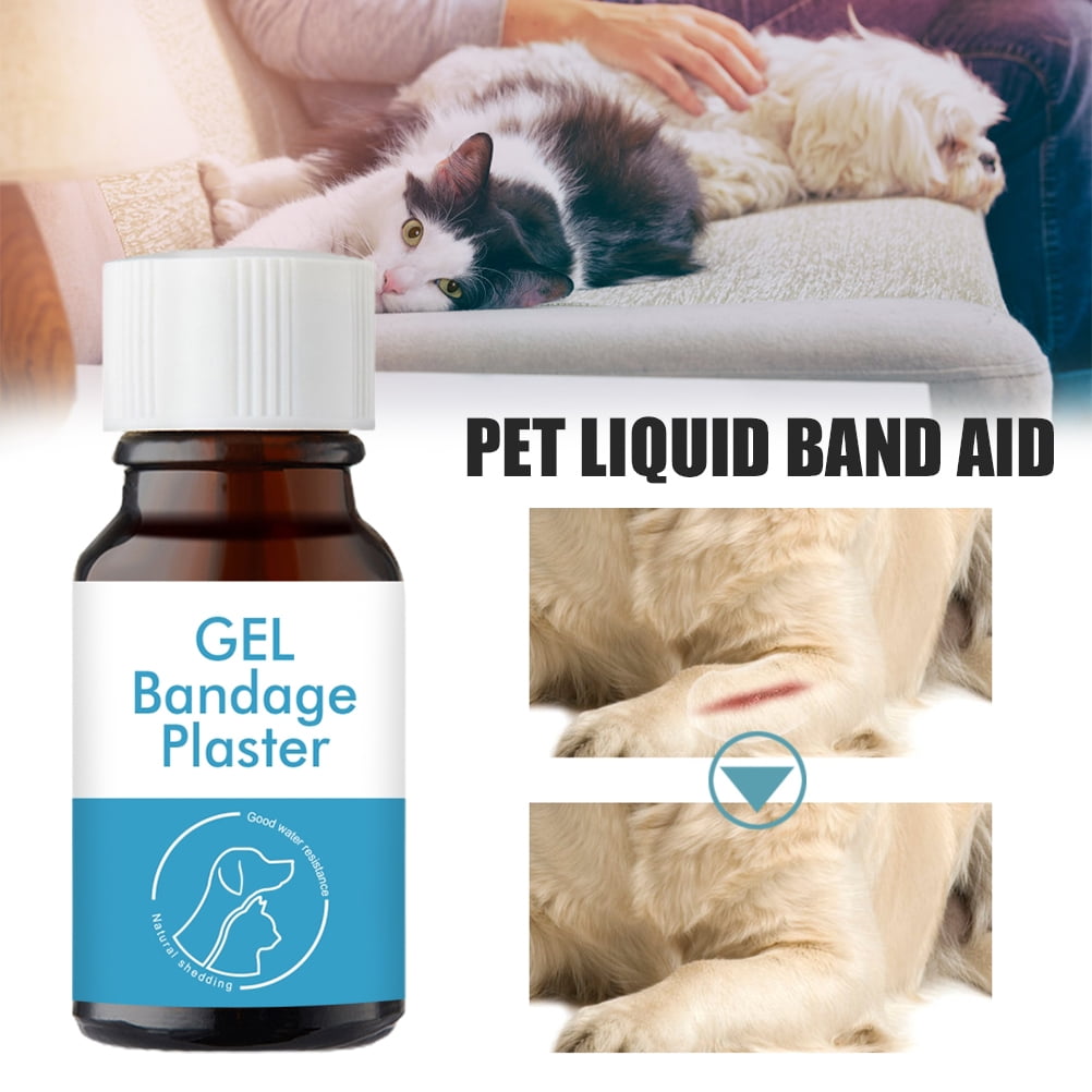 BSMEAN Pet Liquid Bandage Liquid Skin Glue Portable Waterproof